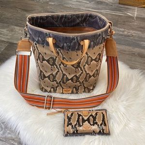 Consuela Sling Crossbody Purse and matching wallet